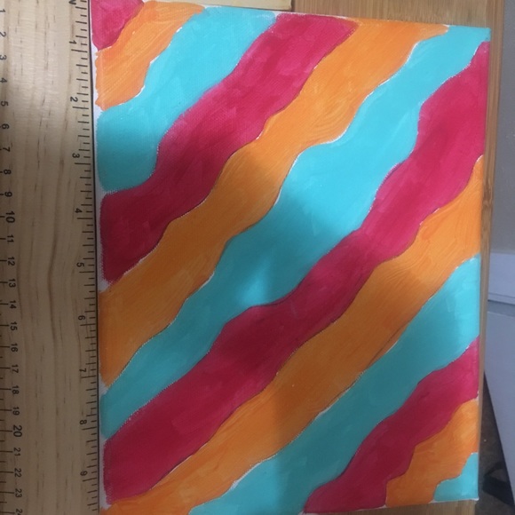 One of a kind canvas painting 8x10 - Picture 4 of 4